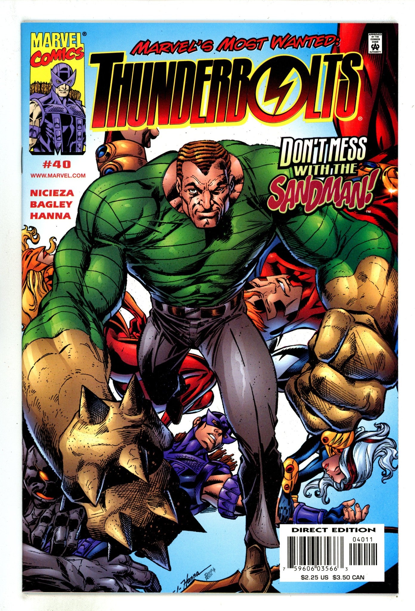 Thunderbolts Vol 1 40 High Grade (2000) 