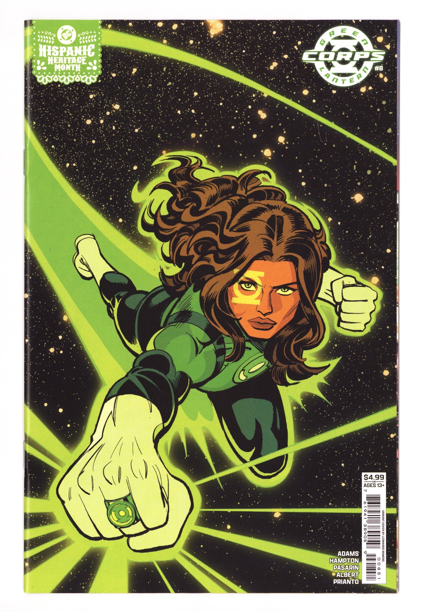 Green Lantern Corps Vol 4 8 Romero Variant (2025)