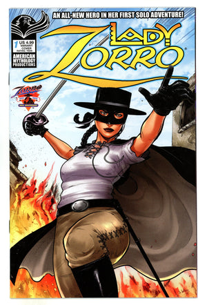 Lady Zorro 1 VF/NM (9.0) (2020) Watts Variant