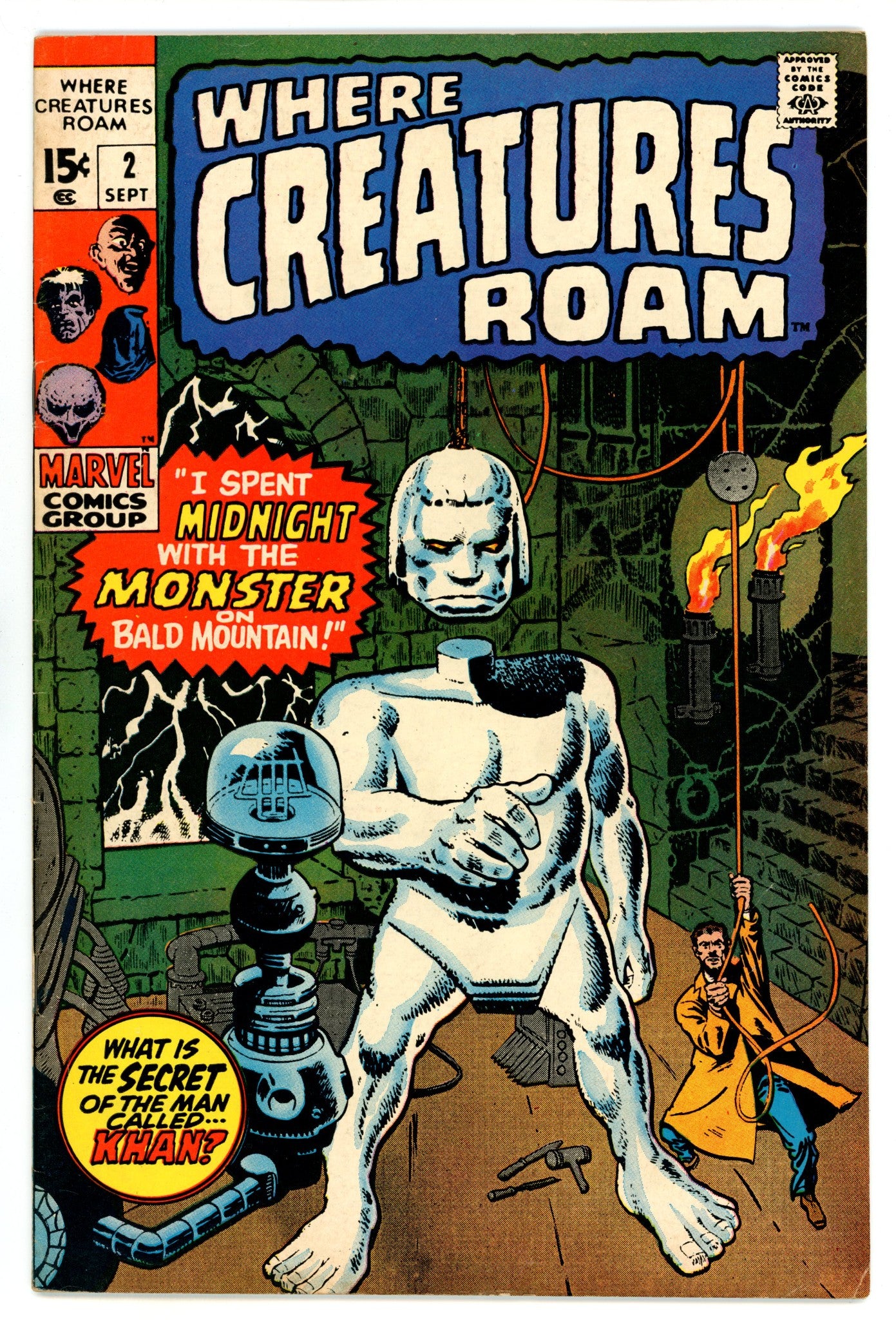 Where Creatures Roam 2 FN- (5.5) (1970) 