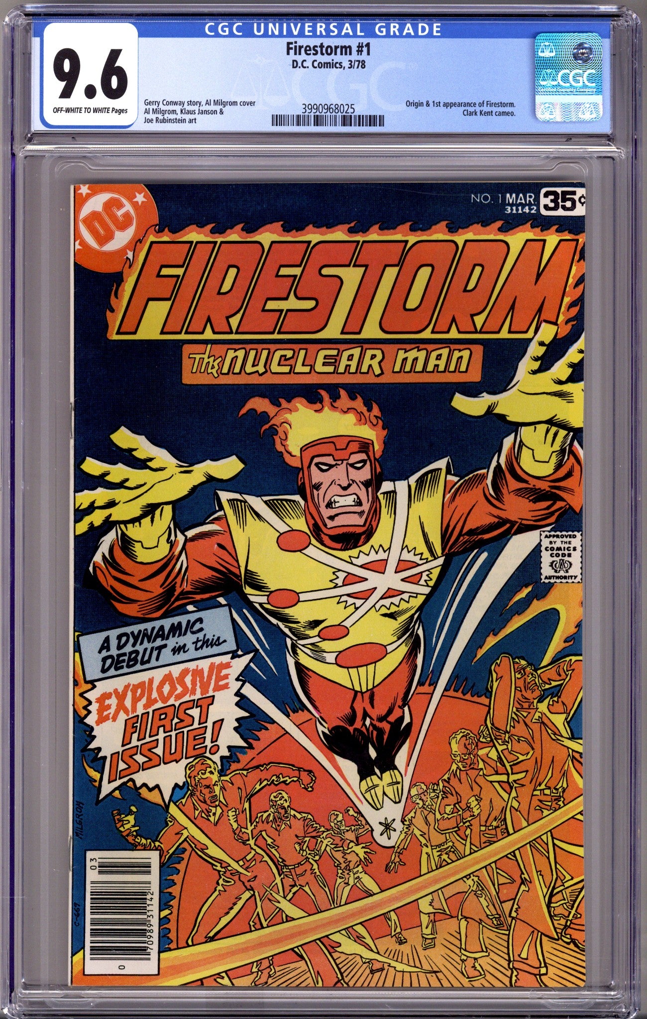 Firestorm Vol 1 1 CGC 9.6 (NM+) (1978) 