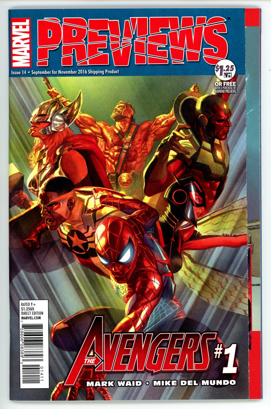 Marvel Previews Vol 3 14 High Grade (2016) 