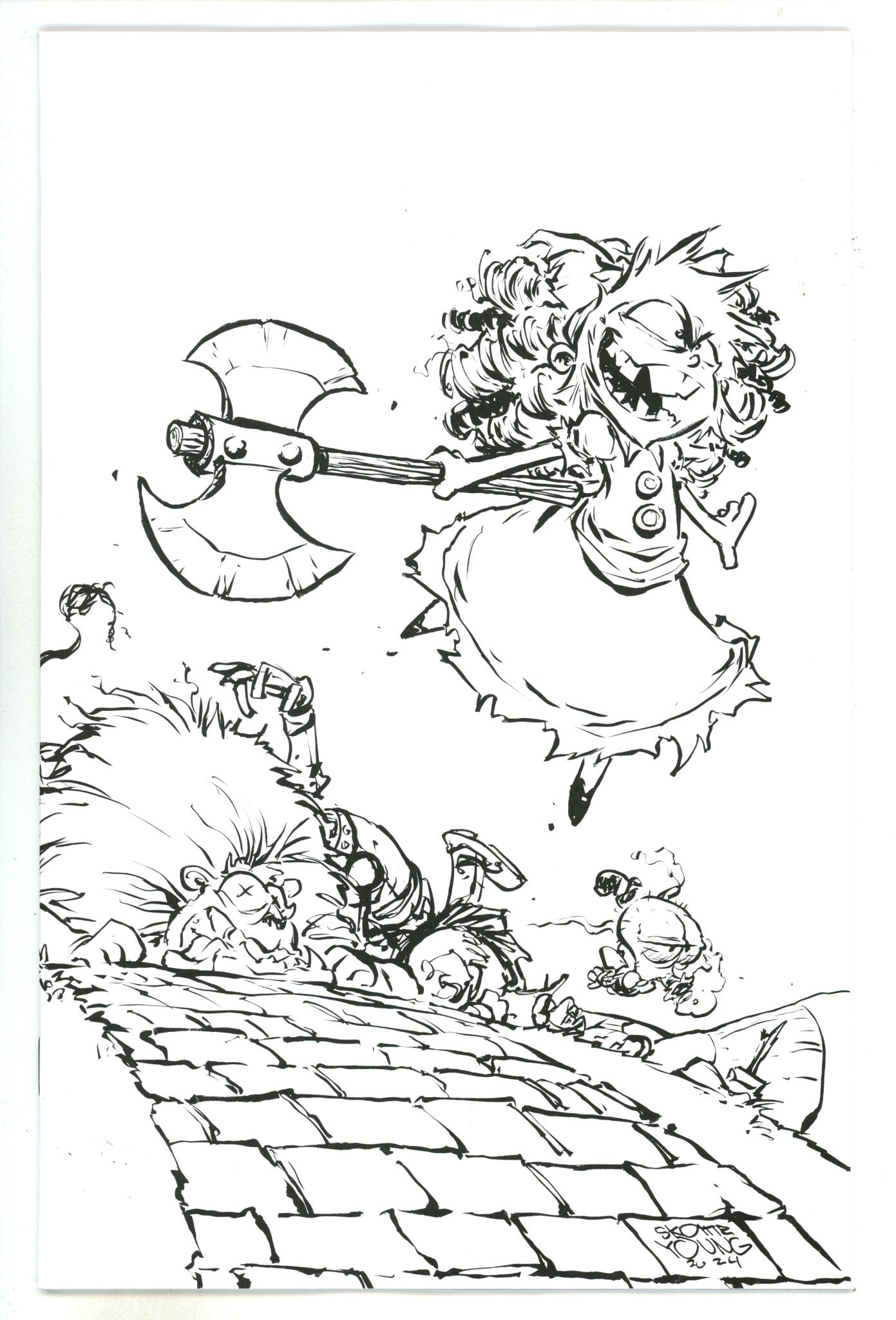I Hate Fairyland 17 Young B&W Virgin Incentive Variant NM (2024)