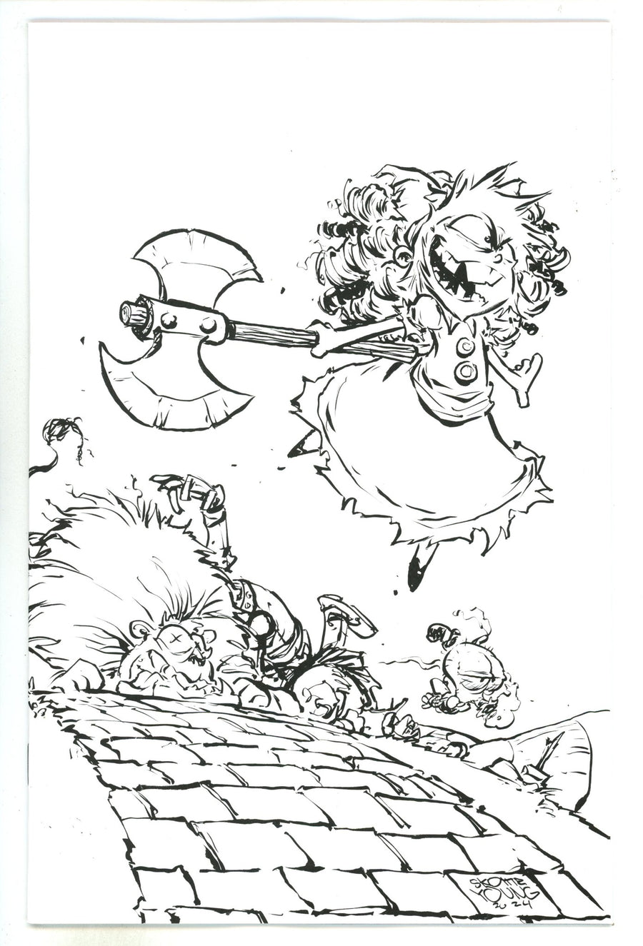 I Hate Fairyland 17 Young B&W Virgin Incentive Variant NM (2024)