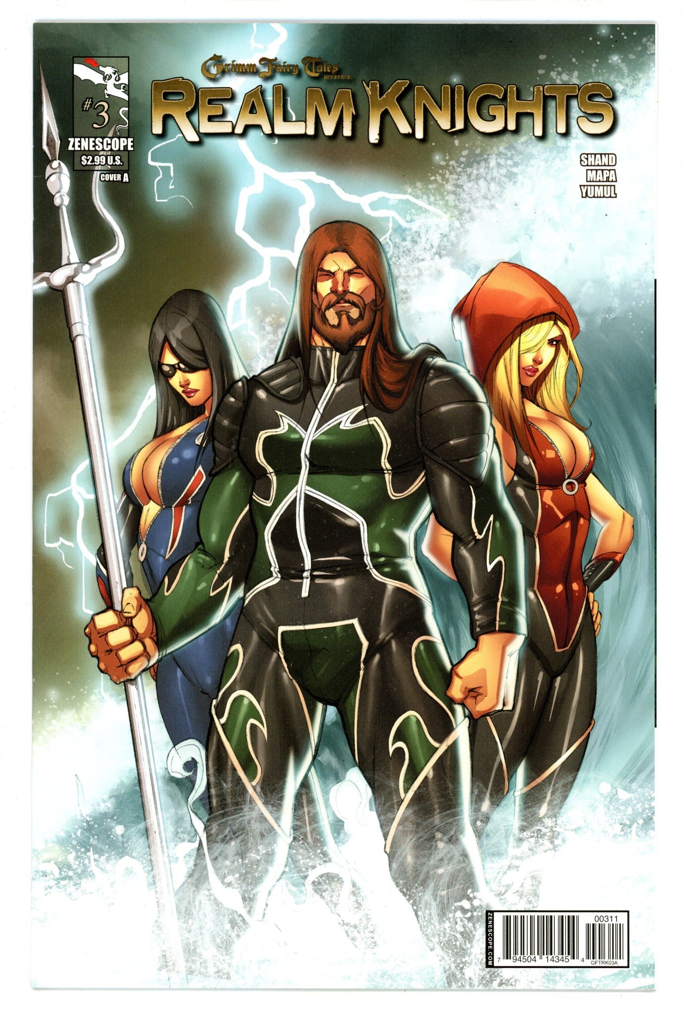 Grimm Fairy Tales Presents Realm Knights 3 High Grade (2013) 