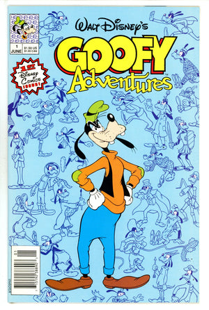 Goofy Adventures 1 Newsstand VF/NM (1990)