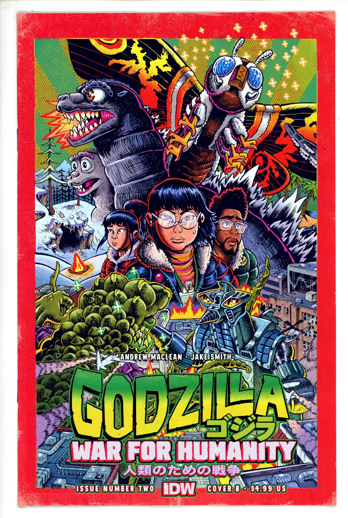 Godzilla: The War For Humanity 2 Smith Variant (1900)