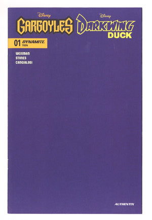 Gargoyles Darkwing Duck 1 Purple Blank Variant (2026)
