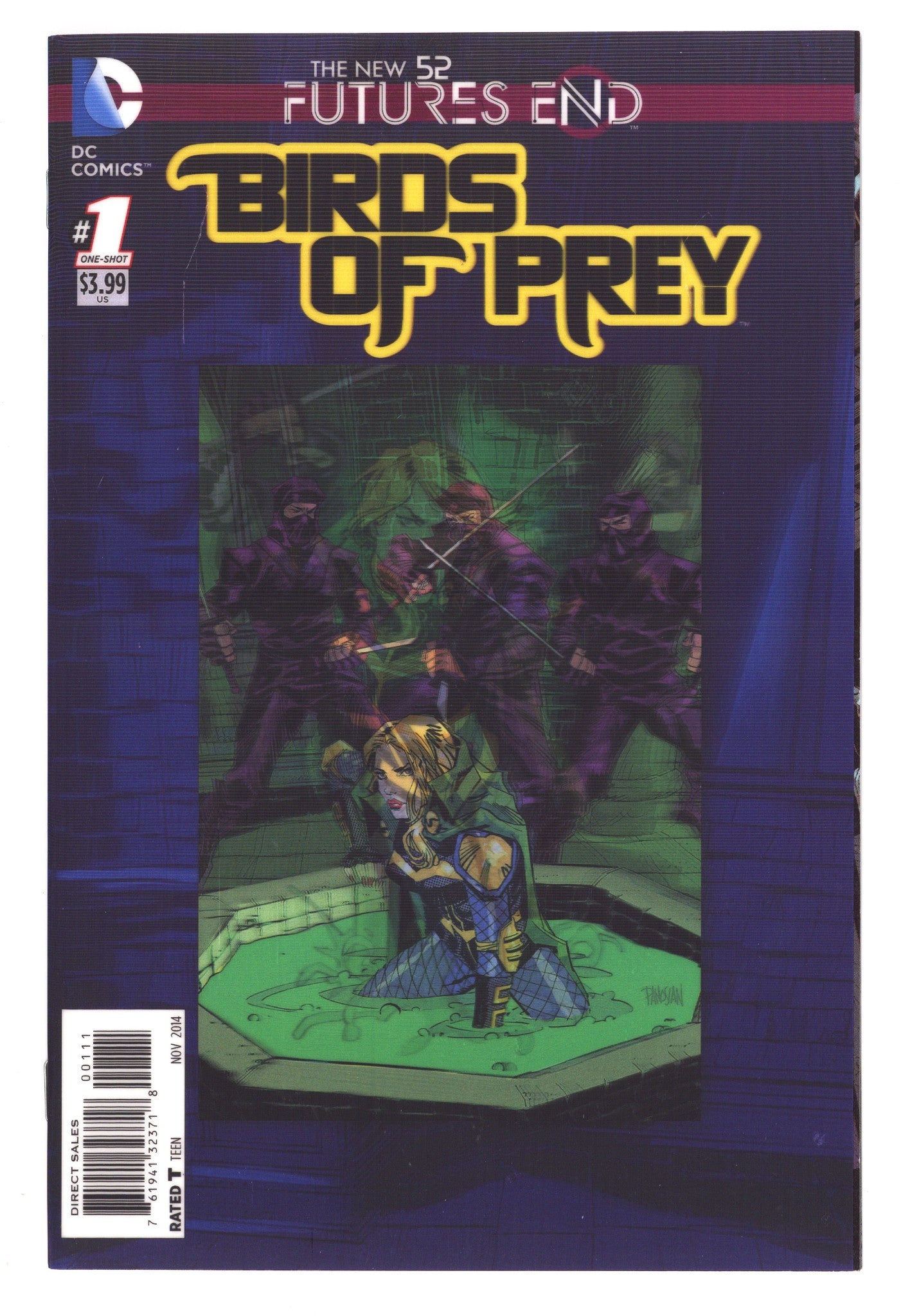 Birds of Prey: Futures End 1 High Grade (2014) 