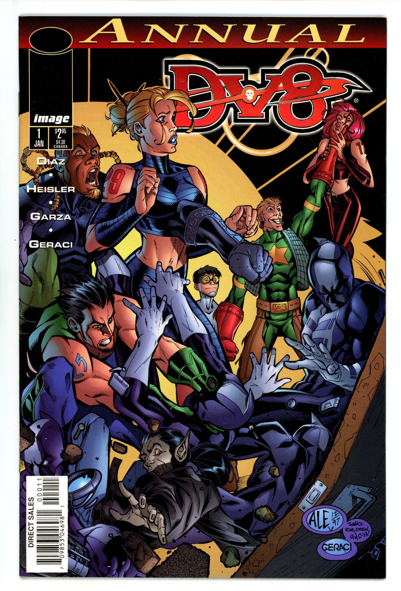 DV8 Annual 1 High Grade (1998) 