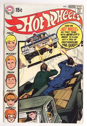 Hot Wheels 3 VG (4.0) (1970)