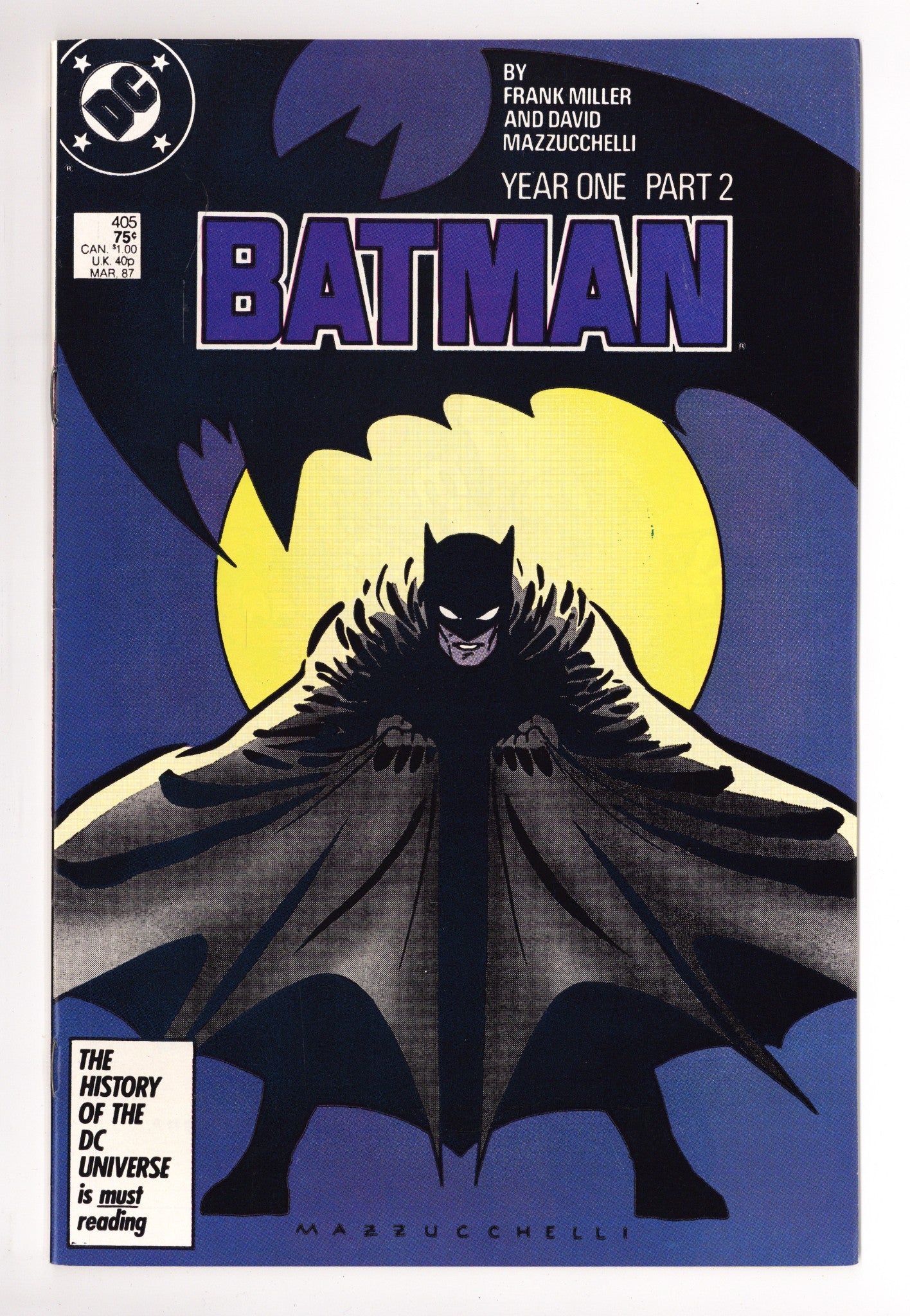 Batman Vol 1 405 VF+ (8.5) (1987) 