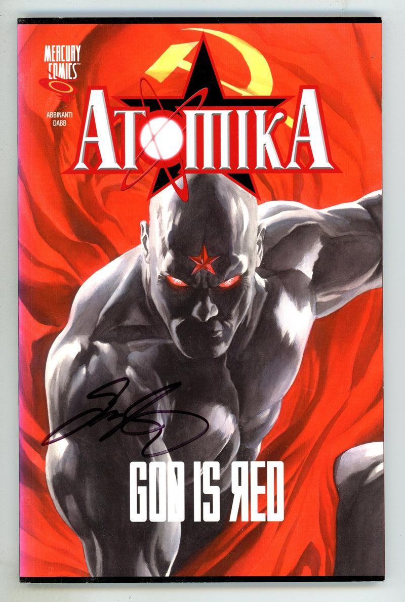 Atomika TPB Vol 1   Mid Grade   (2006)       Signed x1 Cover Sal Abbinanti 