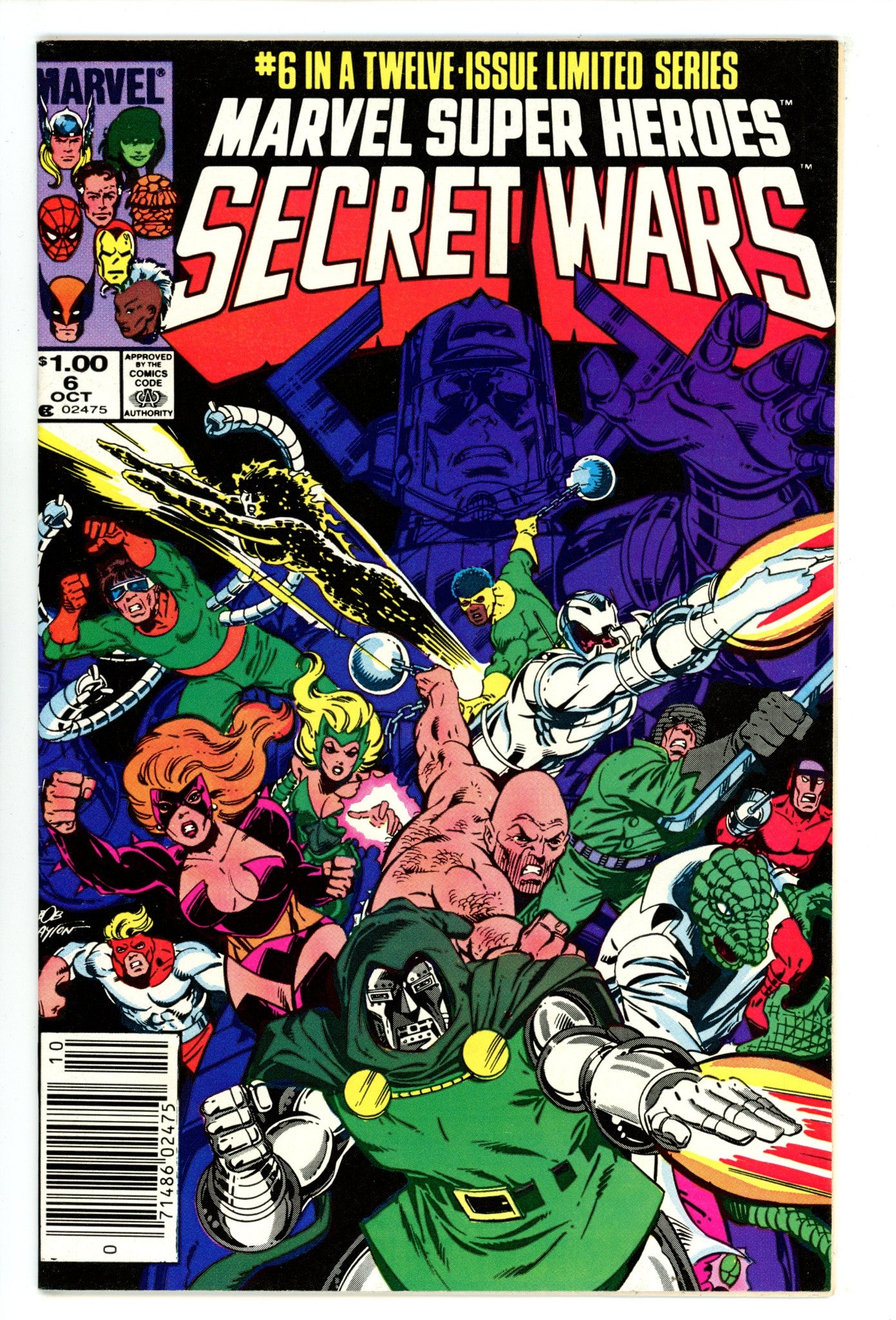 Marvel Super-Heroes Secret Wars   6  VF- (7.5)   (1984)     Canadian Price Variant  