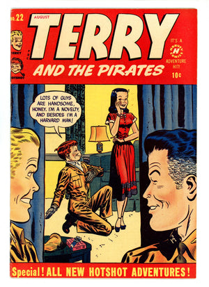 Terry and the Pirates Comics 22 VF (8.0) (1950) 