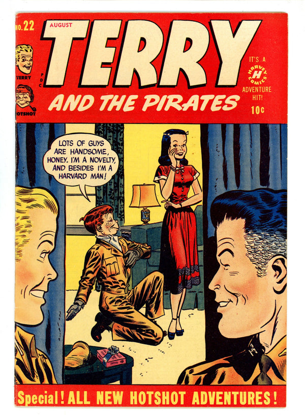 Terry and the Pirates Comics 22 VF (8.0) (1950)