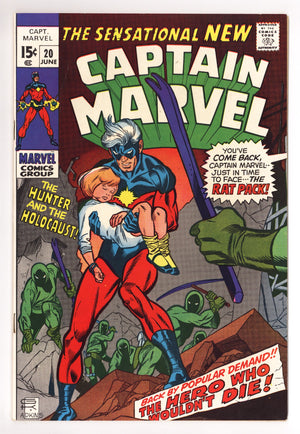 Captain Marvel Vol 1 20 VF/NM (9.0) (1970)