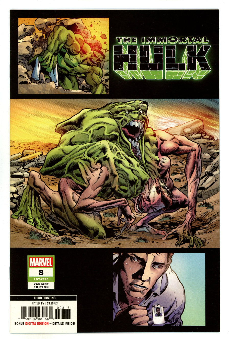 Immortal Hulk 8 Mid Grade (2019) 3rd Print 