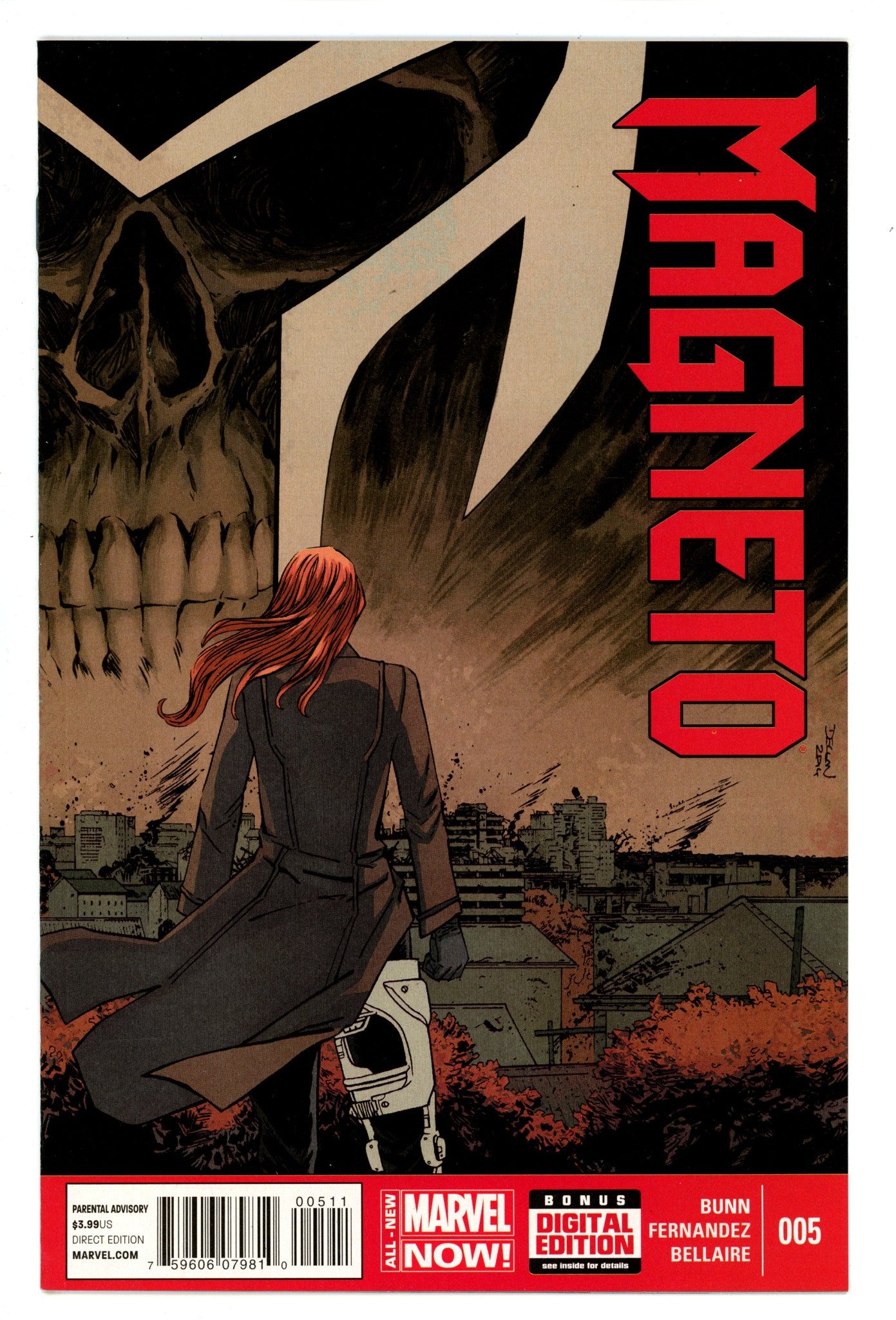 Magneto Vol 3 5 High Grade (2014) 