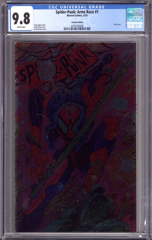 Spider-Punk: Arms Race 1 CGC 9.8 (NM/M) (2024) Bertram Foil Variant