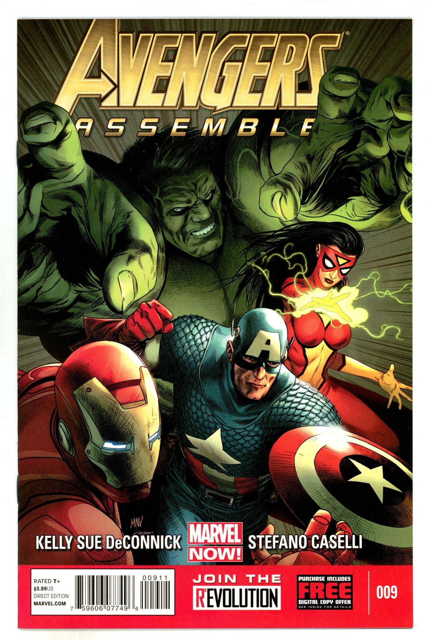 Avengers Assemble Vol 2 9  High Grade  (2013)  