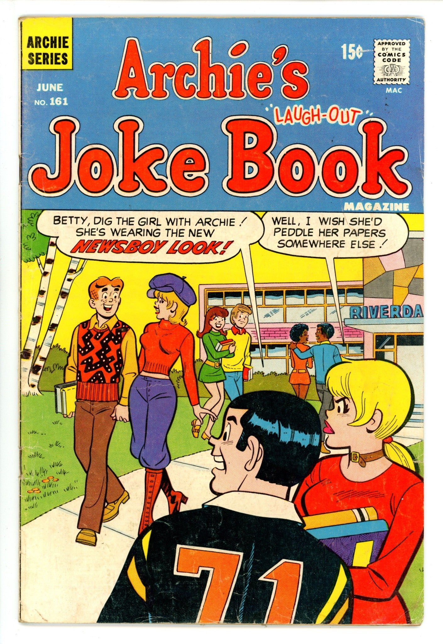 Archie's Joke Book Magazine 161 GD+ (1971)