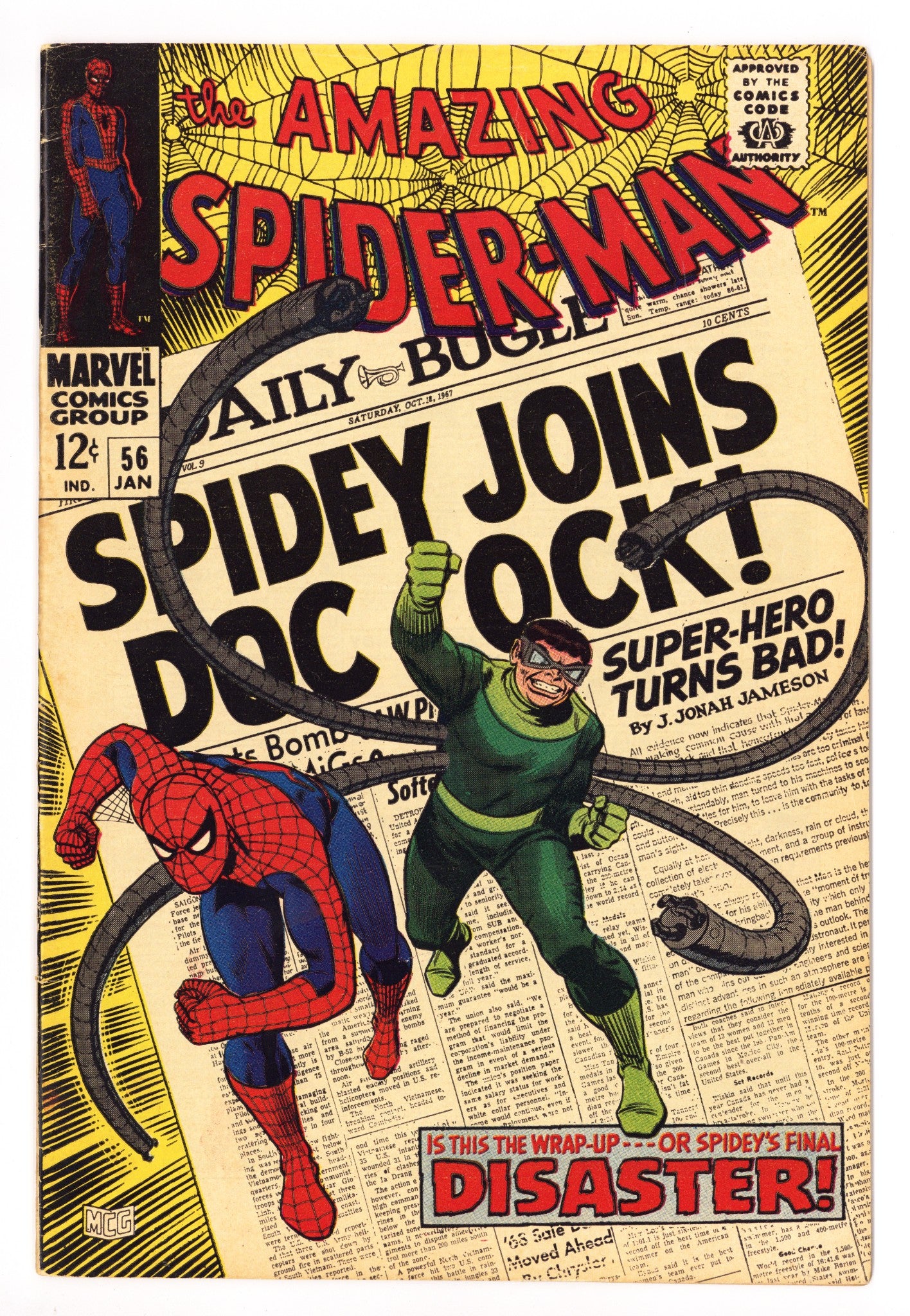 The Amazing Spider-Man Vol 1 56 VG/FN (5.0) (1968) 