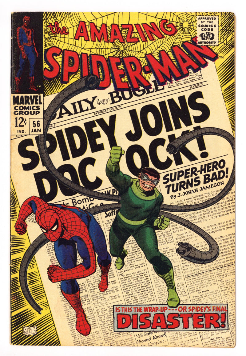 The Amazing Spider-Man Vol 1 56 VG/FN (5.0) (1968) 