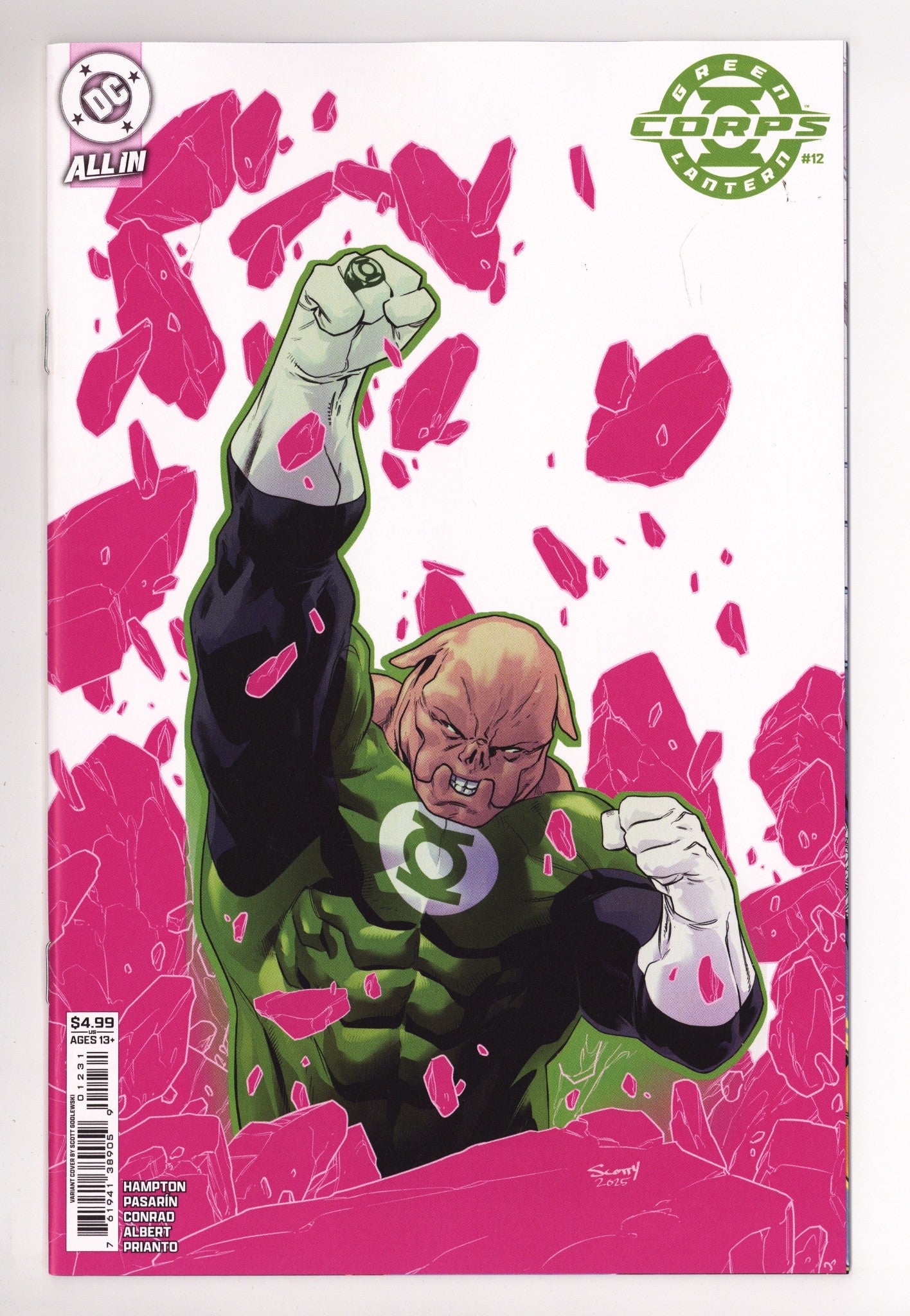 Green Lantern Corps Vol 4 12 Godlewski Variant (2026)