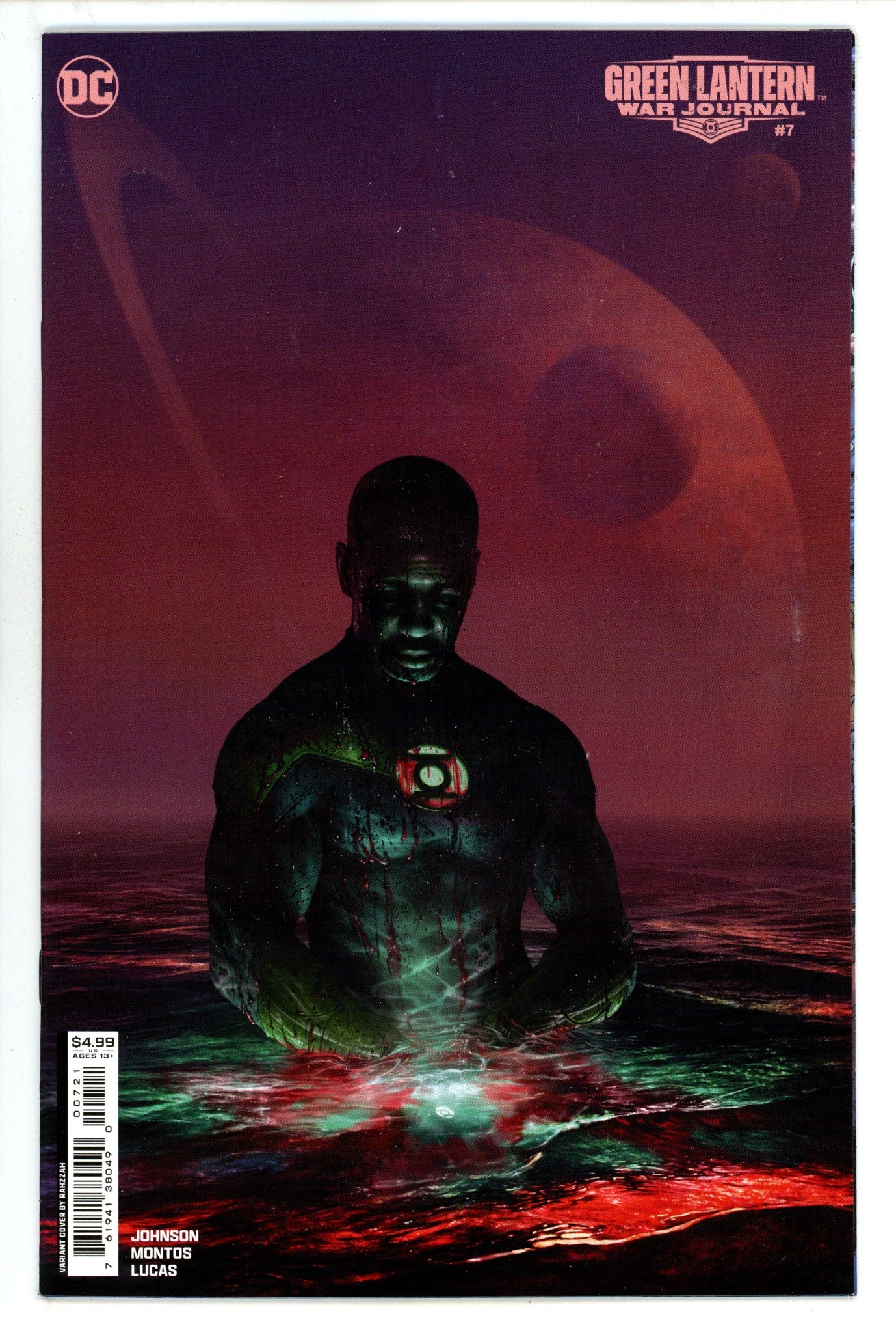 Green Lantern War Journal 7 Rahzzah Variant (2024)