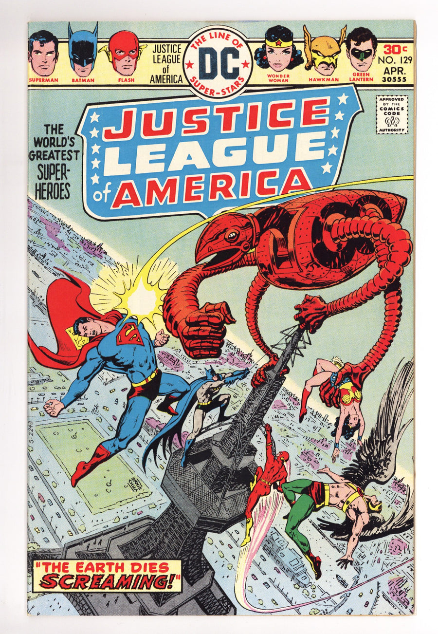 Justice League of America Vol 1 129 FN/VF (7.0) (1976) 