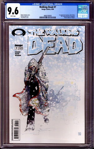 The Walking Dead 7 CGC 9.6 (NM+) (2004)