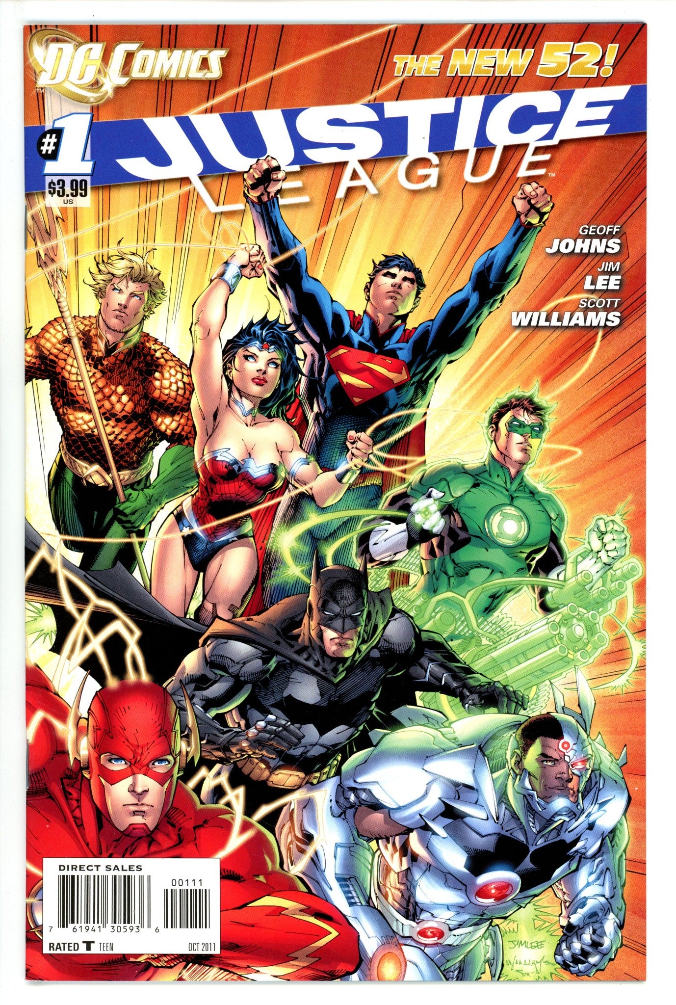 Justice League Vol 1 1 (2011)