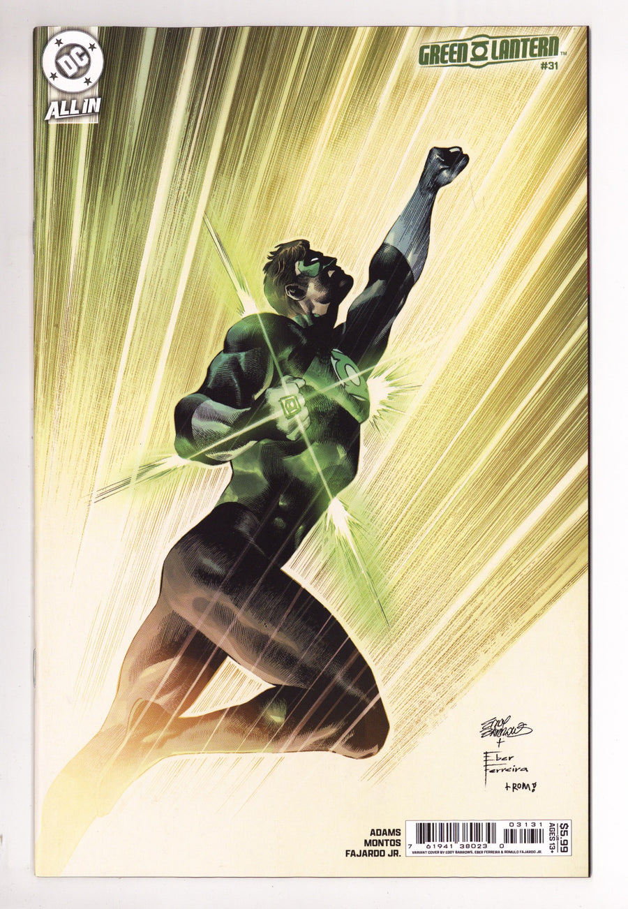 Green Lantern Vol 8 31 Barrows Variant (2026)
