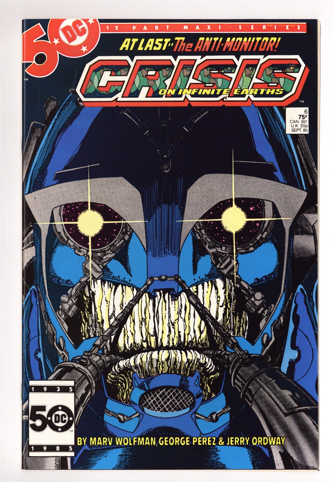 Crisis on Infinite Earths 6 VF/NM (9.0) (1985) 