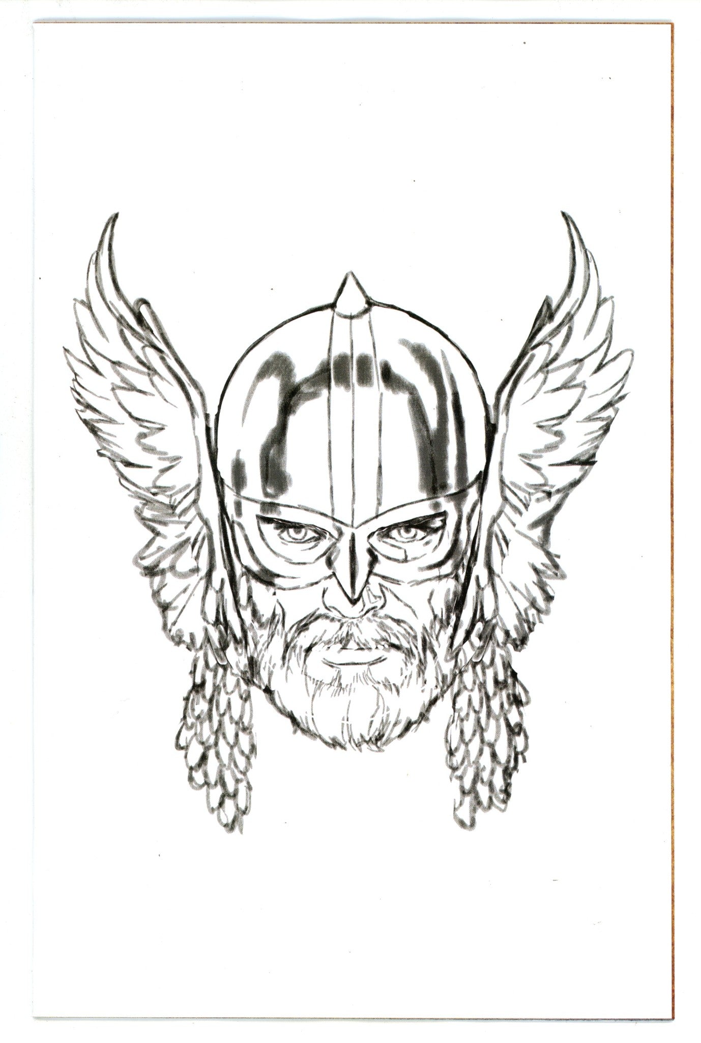 Immortal Thor 8 Brooks Virgin Sketch Incentive Variant VF/NM (2024)