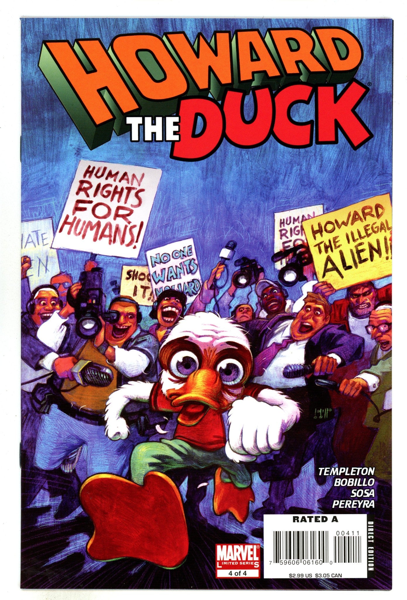 Howard the Duck Vol 3 4 High Grade (2008) 
