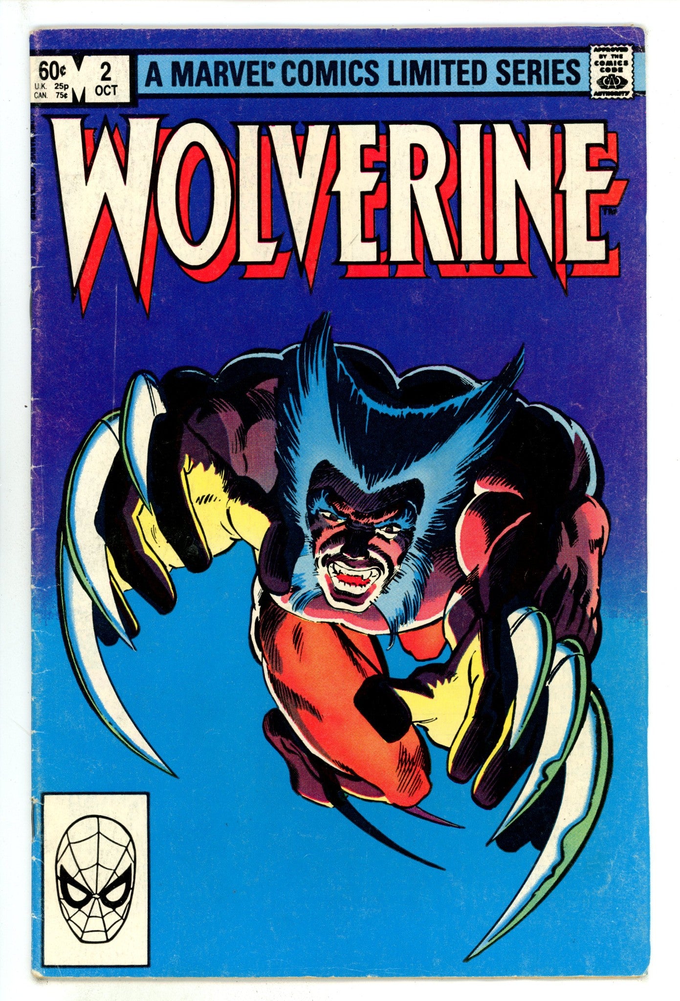 Wolverine Vol 1 2 VG- (3.5) (1982) 