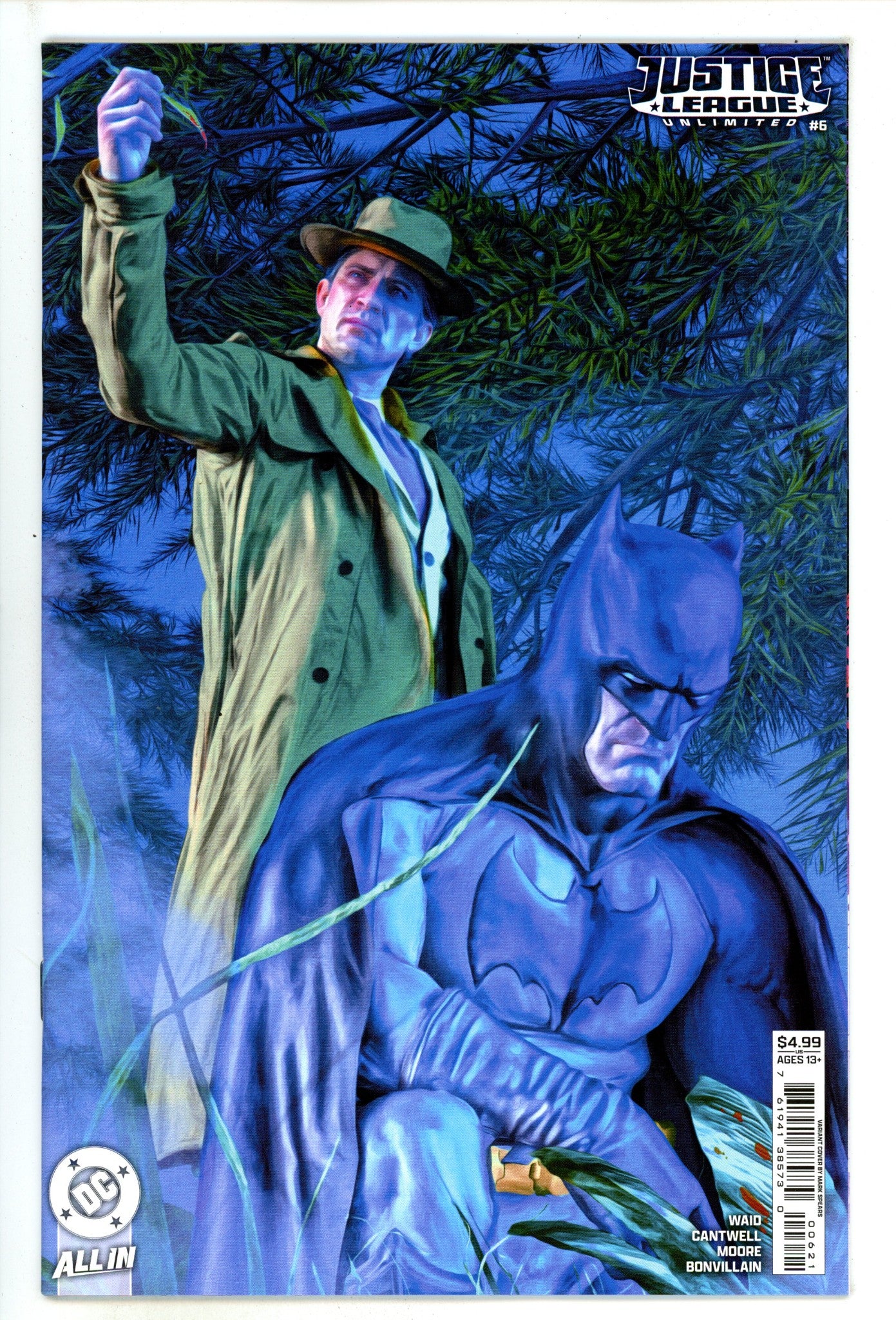 Justice League Unlimited Vol 2 6 Spears Variant (2025)