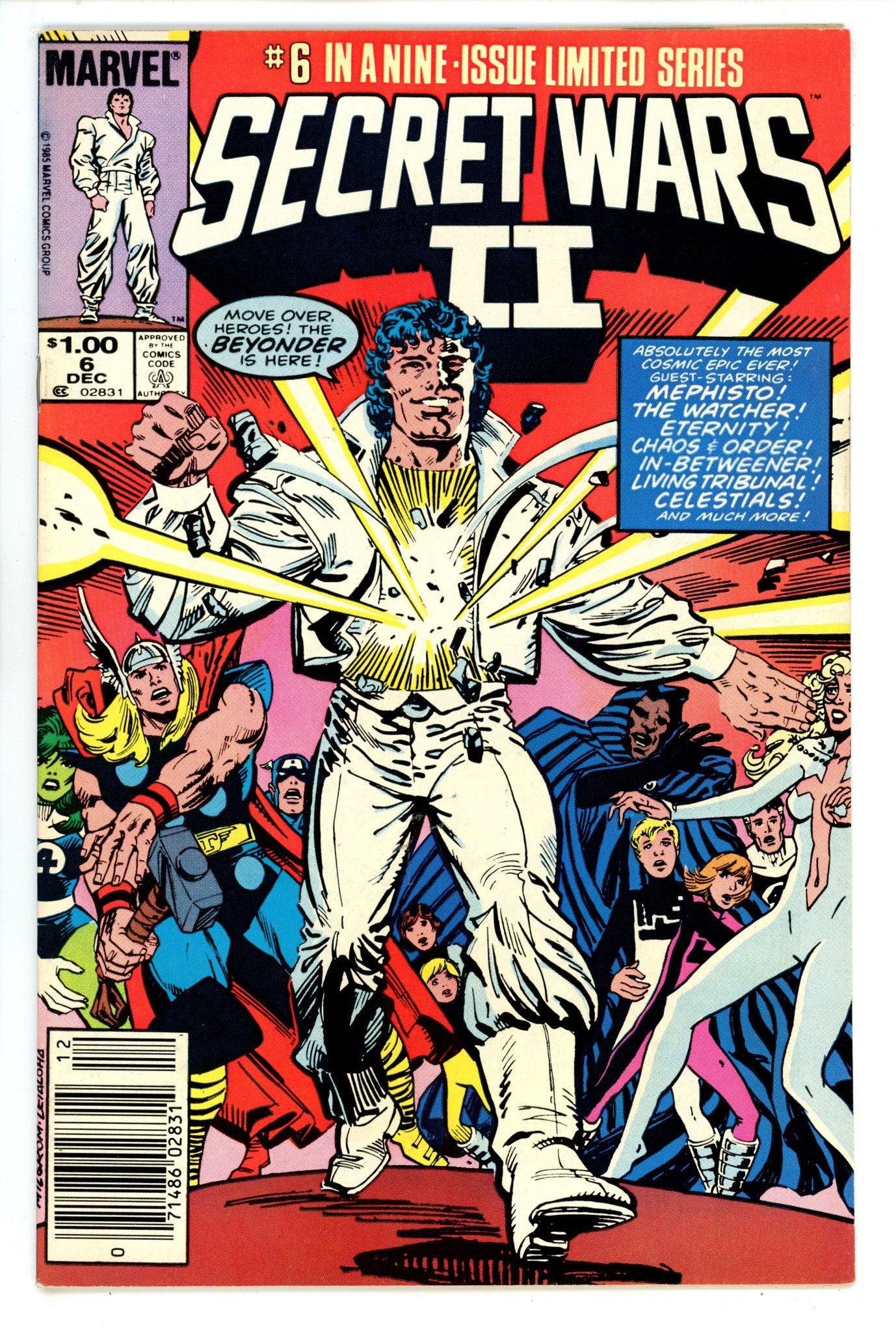 Secret Wars II 6 FN+ (6.5) (1985) Canadian Price Variant 