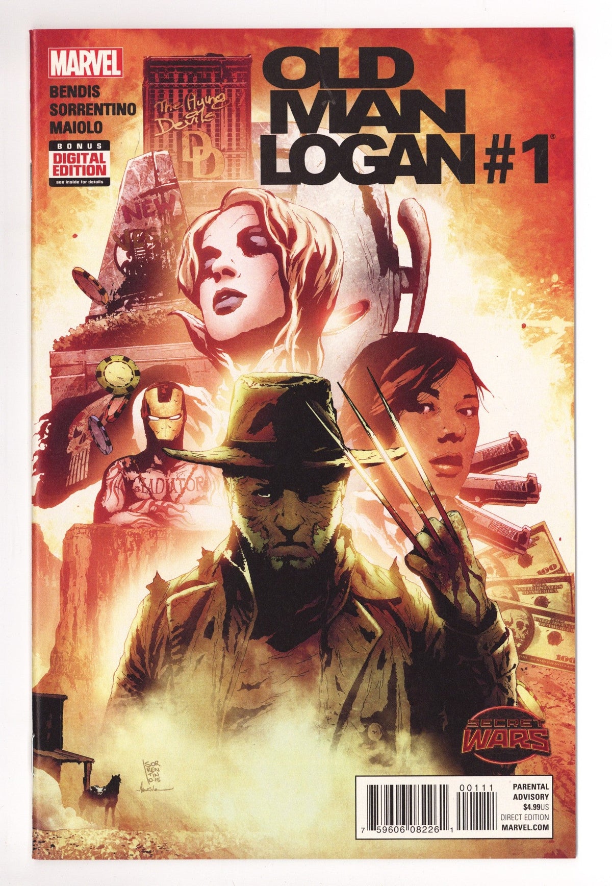 Old Man Logan Vol 1 1  High Grade   (2015)