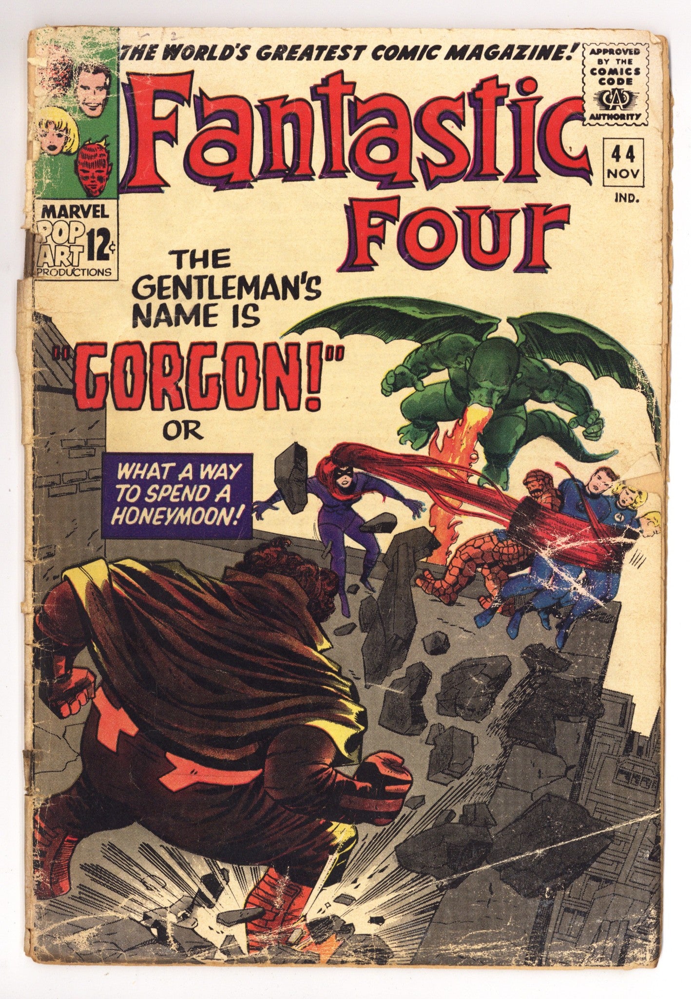 Fantastic Four Vol 1 44 PR (0.5) (1965) 