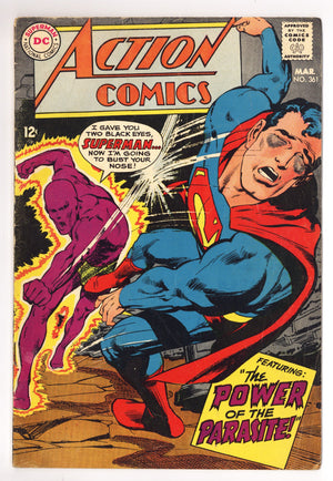 Action Comics Vol 1 361 VG- (3.5) (1968)