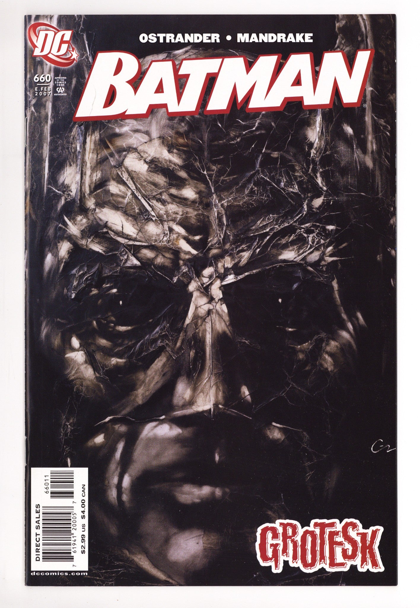 Batman Vol 1 660 High Grade (2007) 