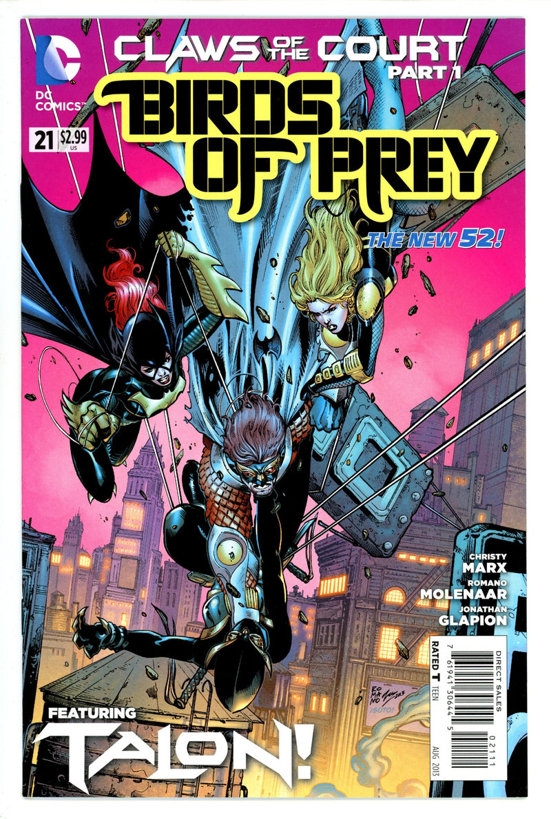 Birds of Prey Vol 3 21 High Grade (2013) 
