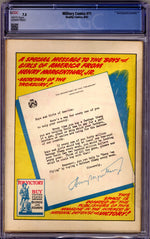 Military Comics 11 CGC 7.5 (VF-) (1942) thumbnail