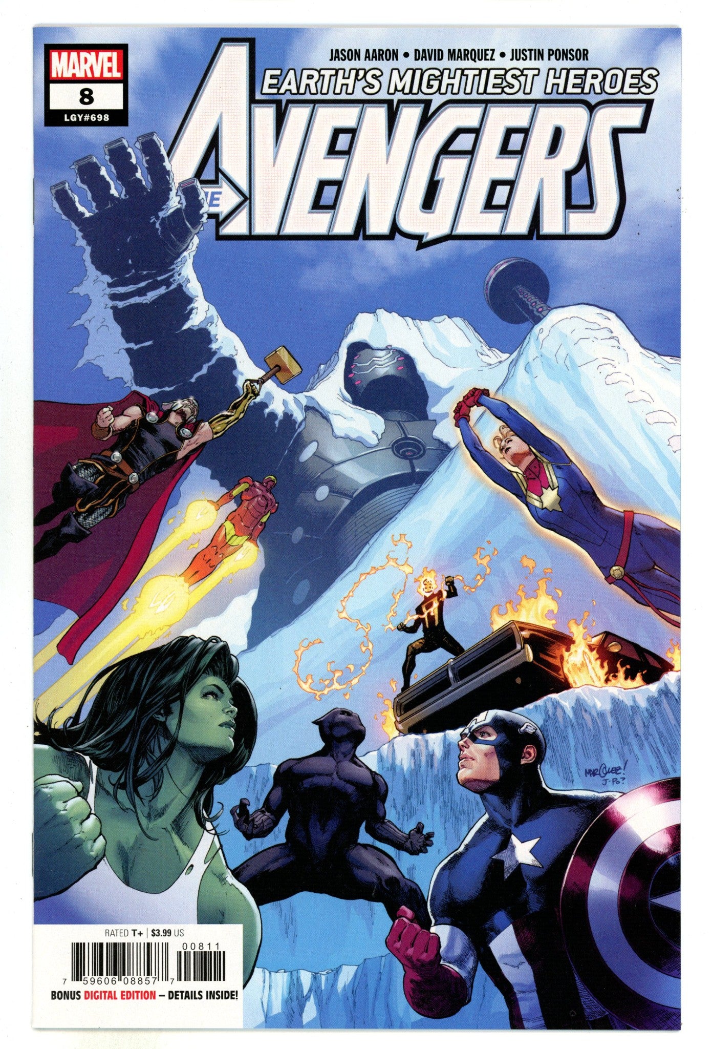 Avengers Vol 8 8 (698) High Grade (2018) 