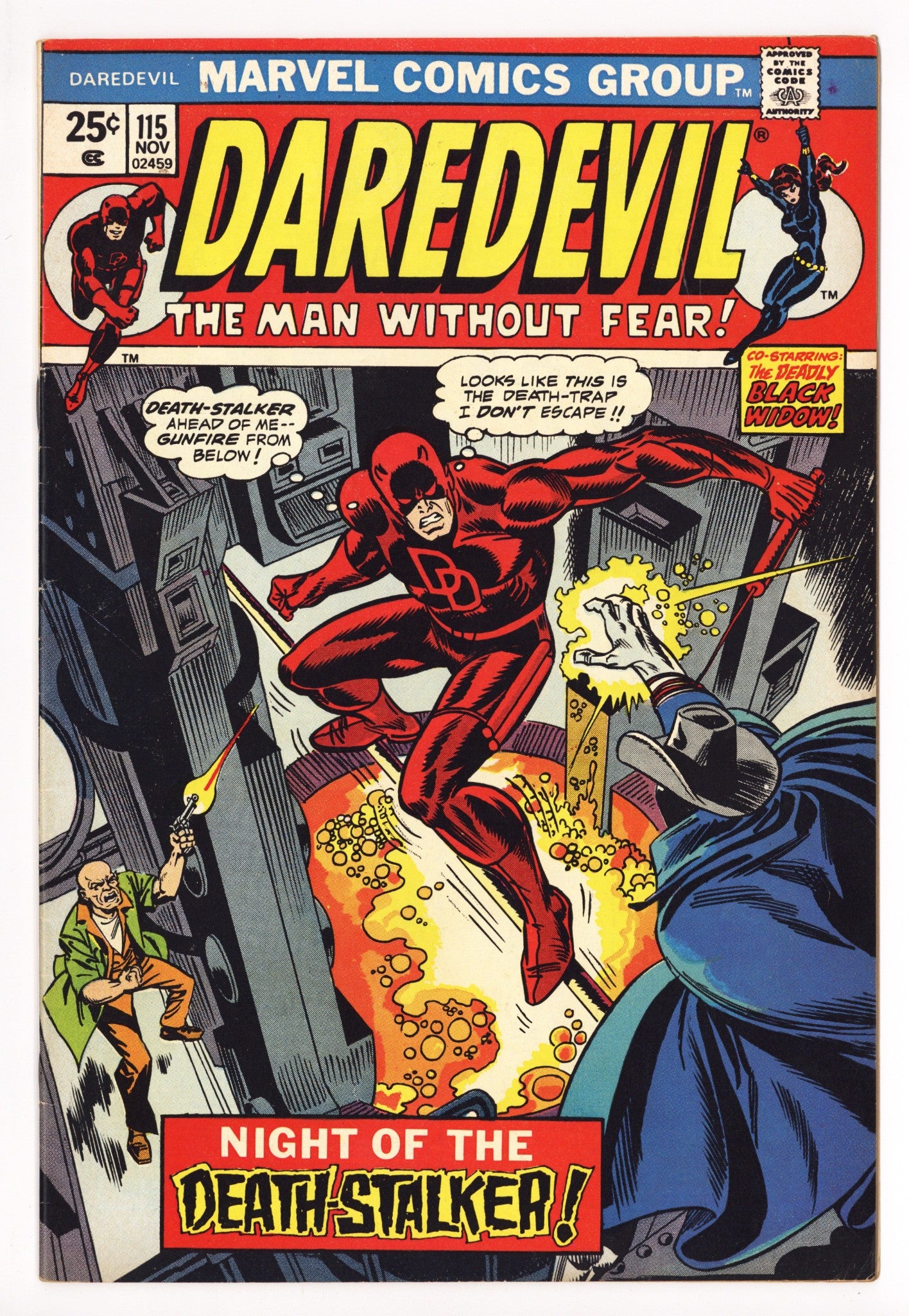 Daredevil Vol 1 115 FN/VF (7.0) (1974) 