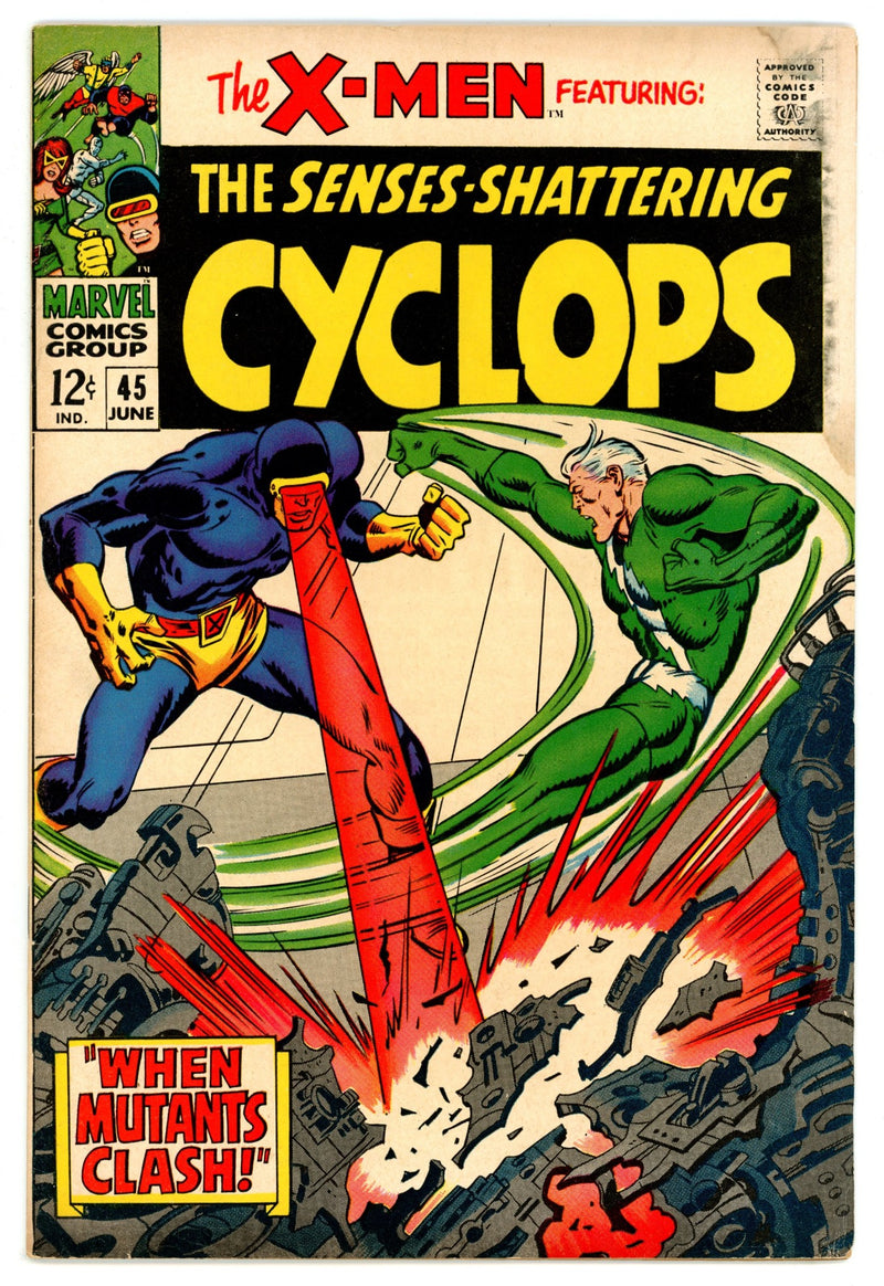 The X-Men Vol 1 45 VG+ (4.5) (1968) 