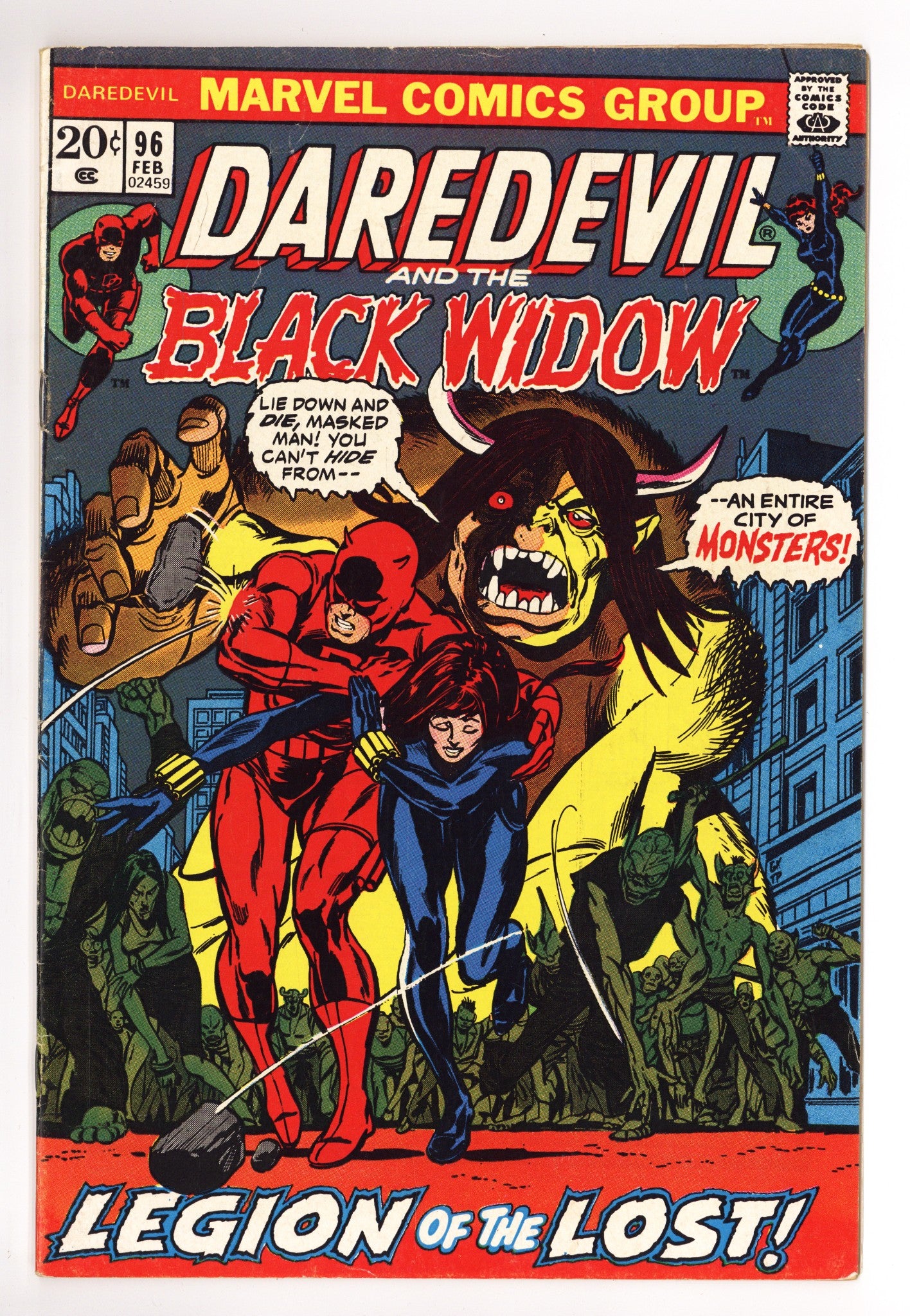 Daredevil Vol 1 96 FN- (5.5) (1973) 